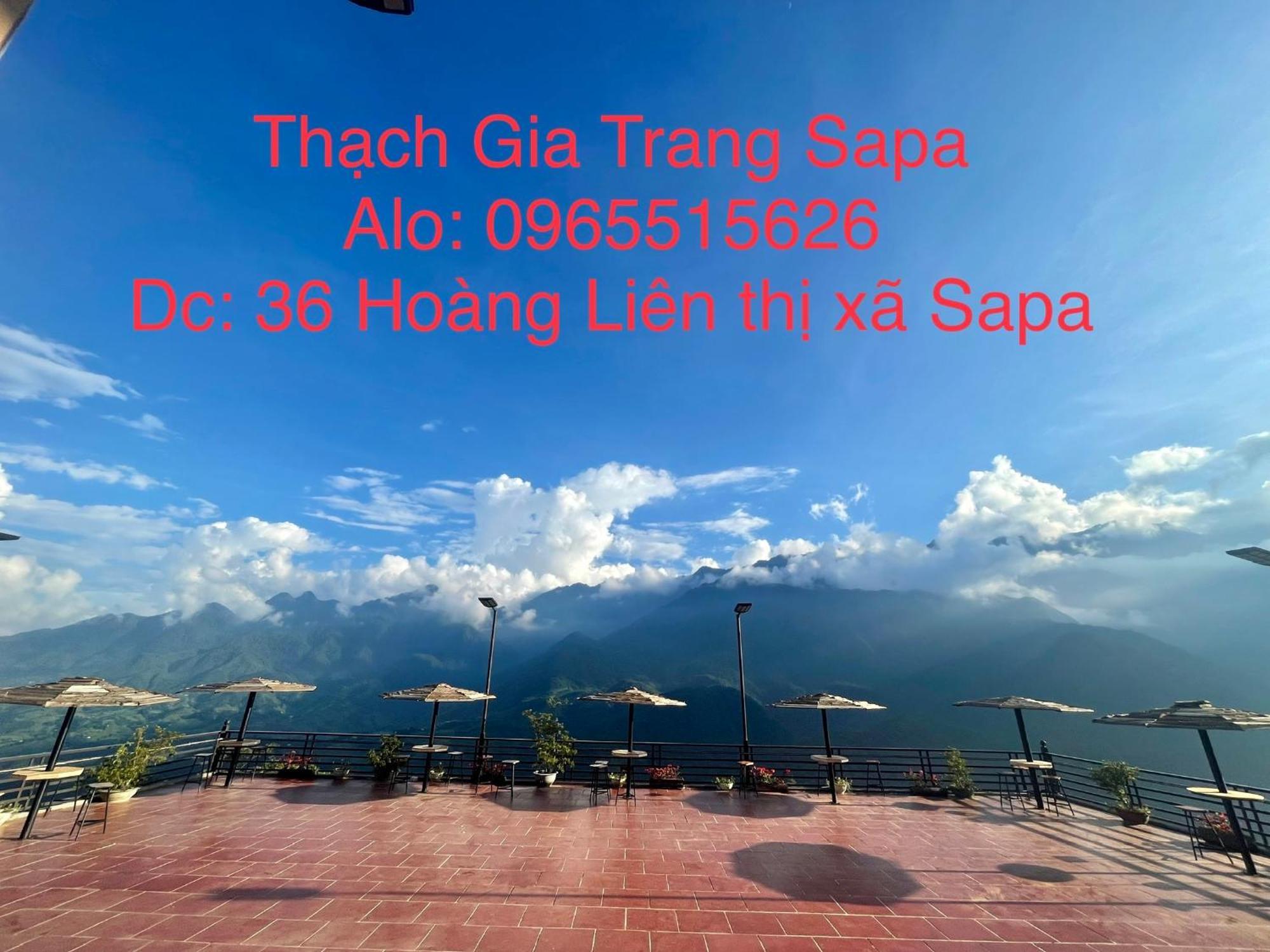 Homestay Thach Gia Trang Sapa Eksteriør bilde